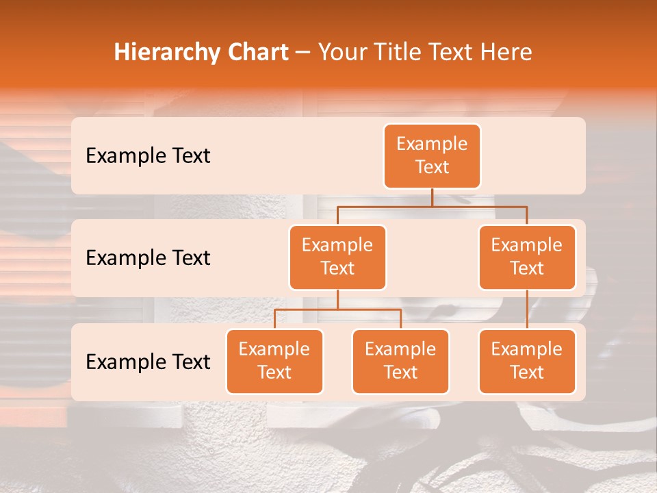 Facade Window Face PowerPoint Template