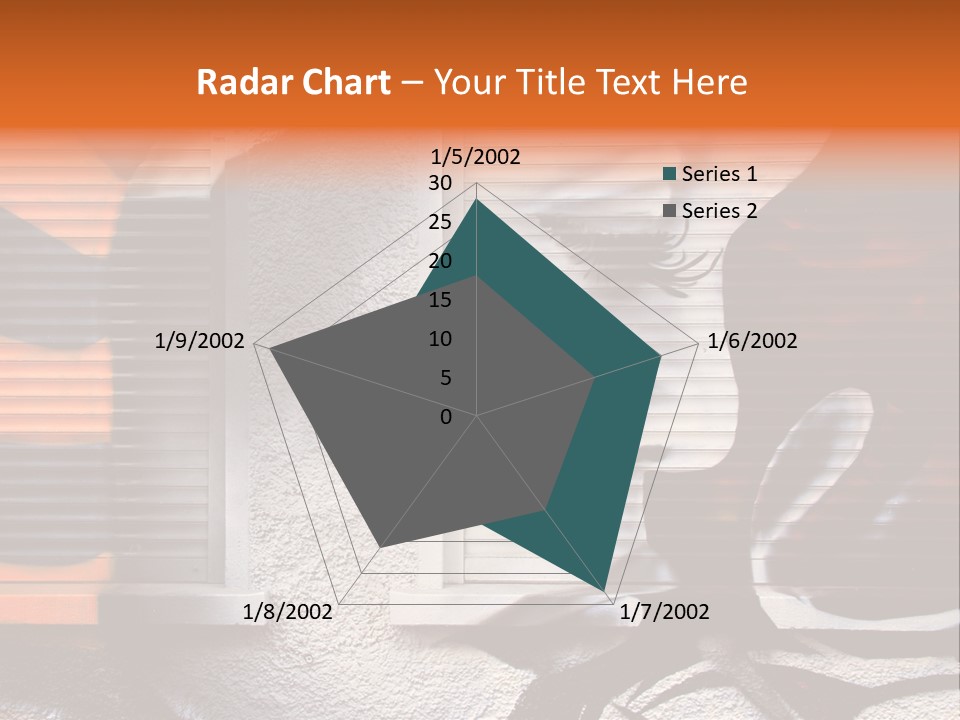 Facade Window Face PowerPoint Template