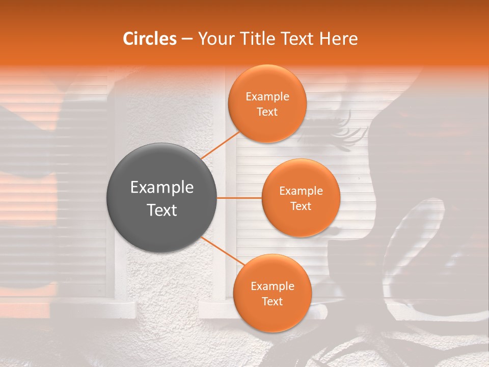 Facade Window Face PowerPoint Template