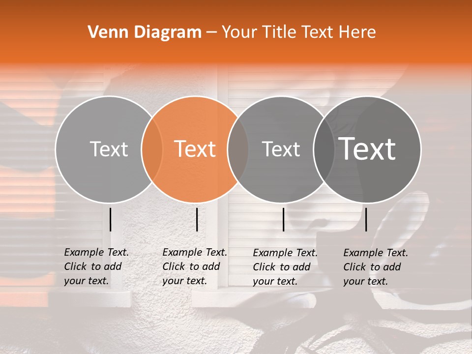 Facade Window Face PowerPoint Template