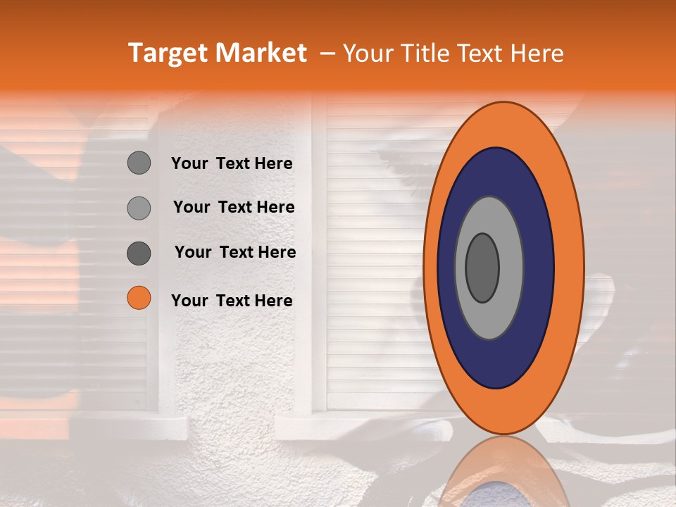 Facade Window Face PowerPoint Template