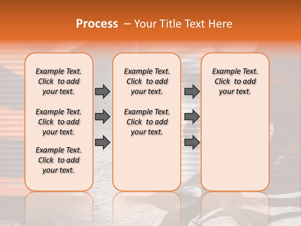 Facade Window Face PowerPoint Template