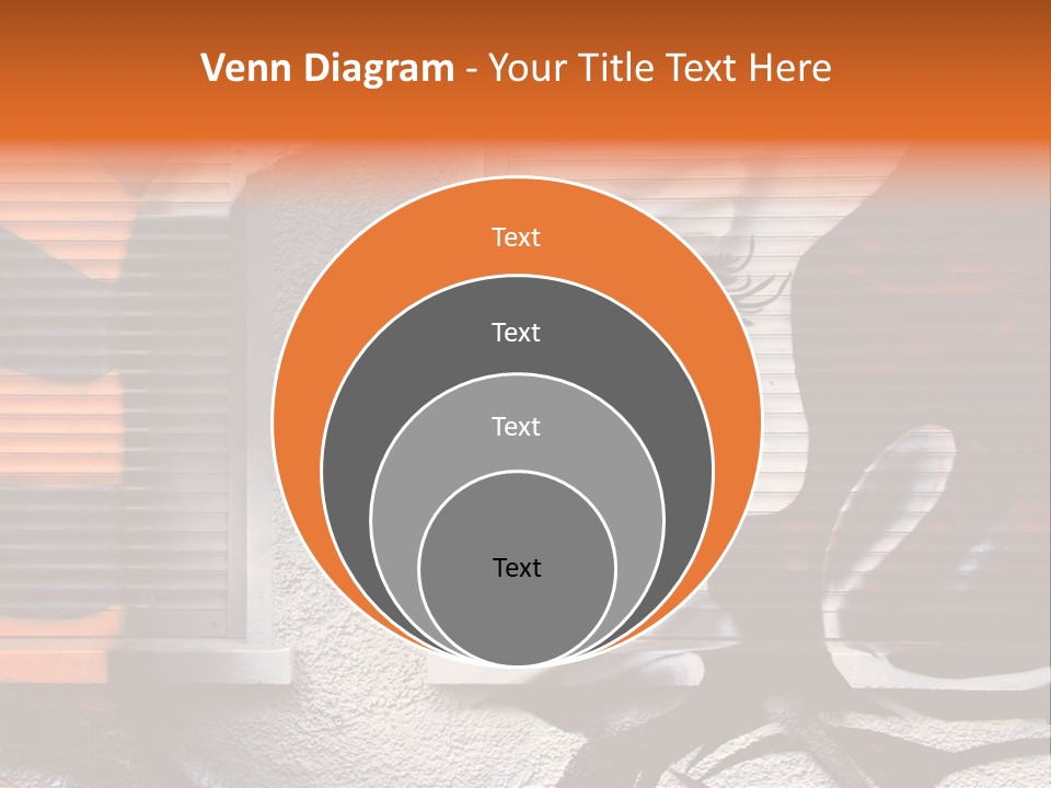 Facade Window Face PowerPoint Template