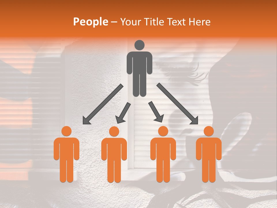 Facade Window Face PowerPoint Template