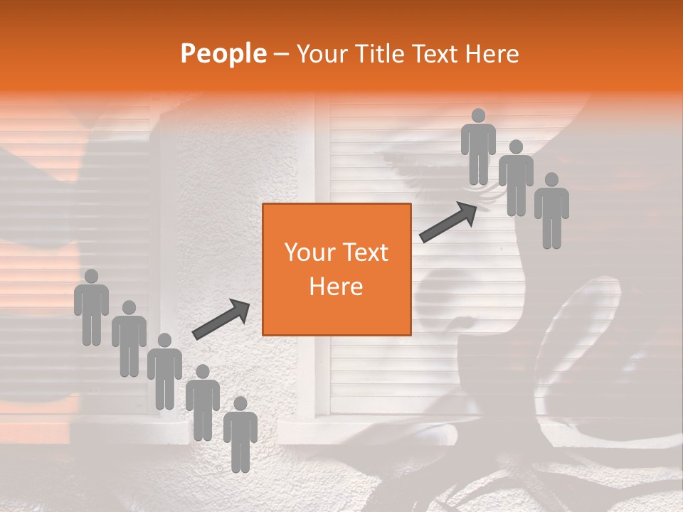 Facade Window Face PowerPoint Template