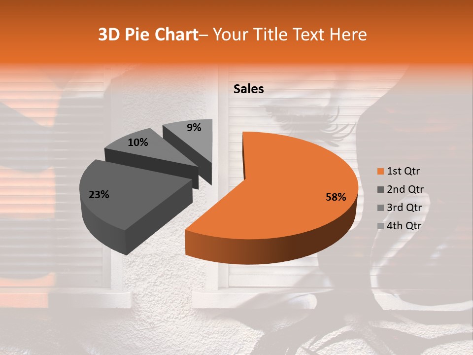 Facade Window Face PowerPoint Template