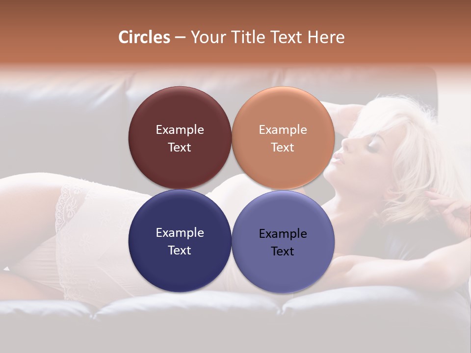 Background Belly Leg PowerPoint Template