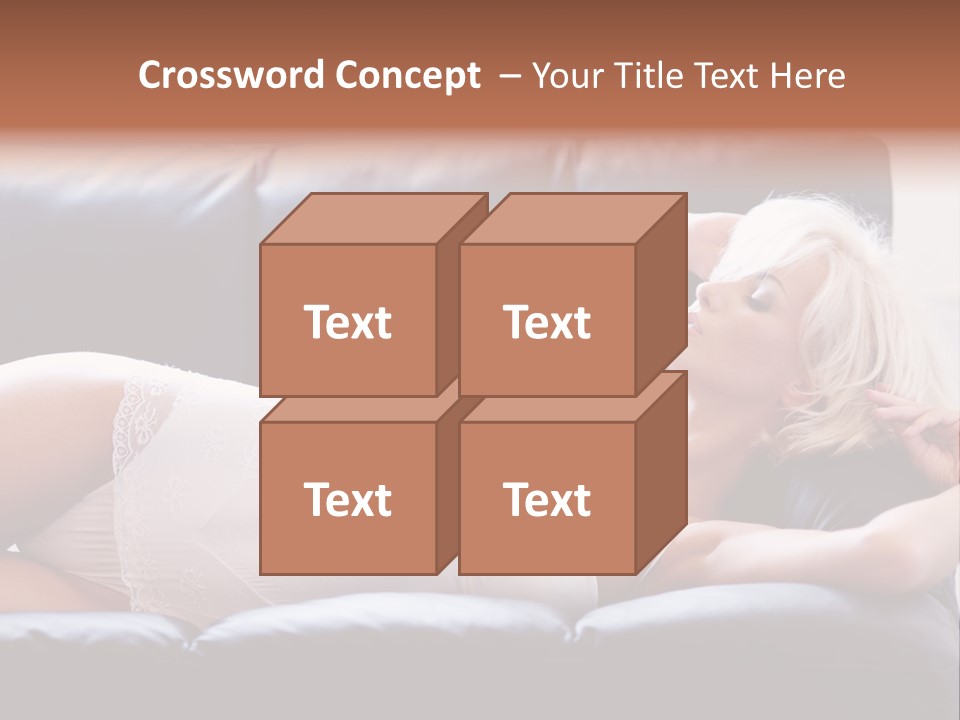 Background Belly Leg PowerPoint Template