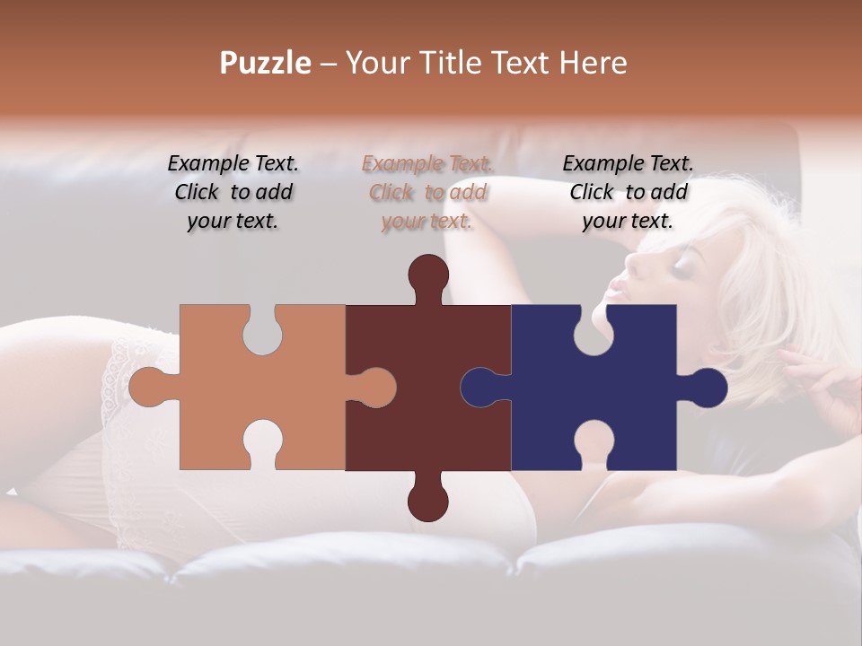 Background Belly Leg PowerPoint Template