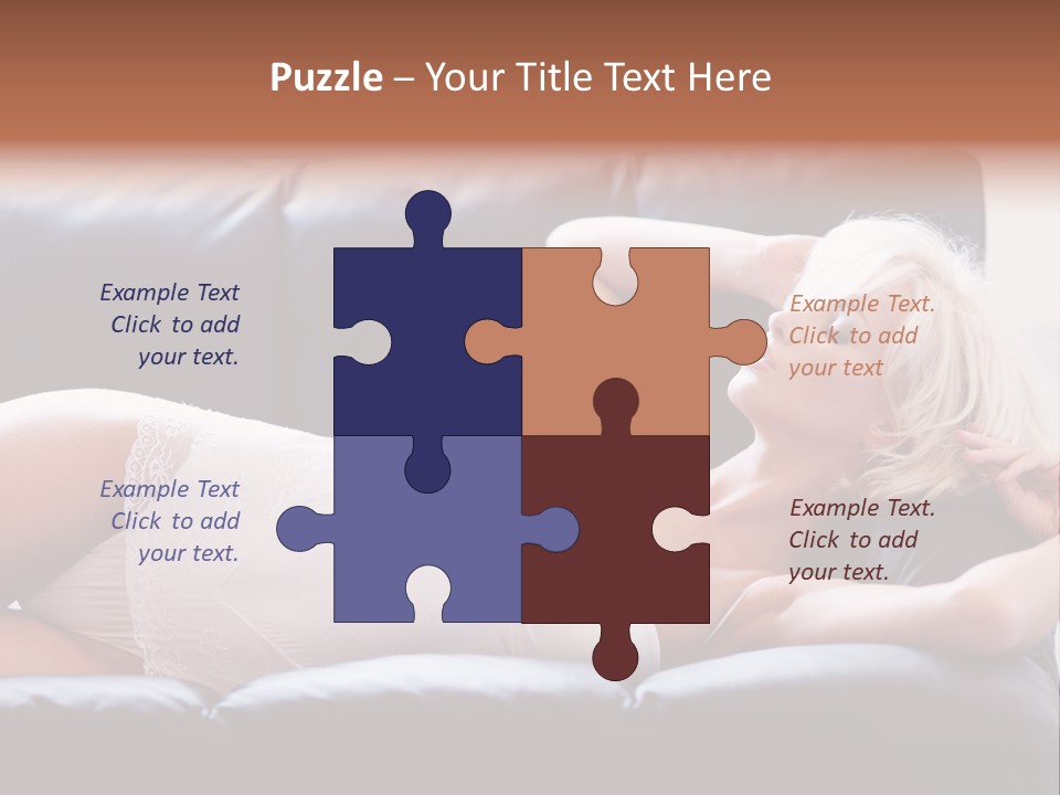 Background Belly Leg PowerPoint Template