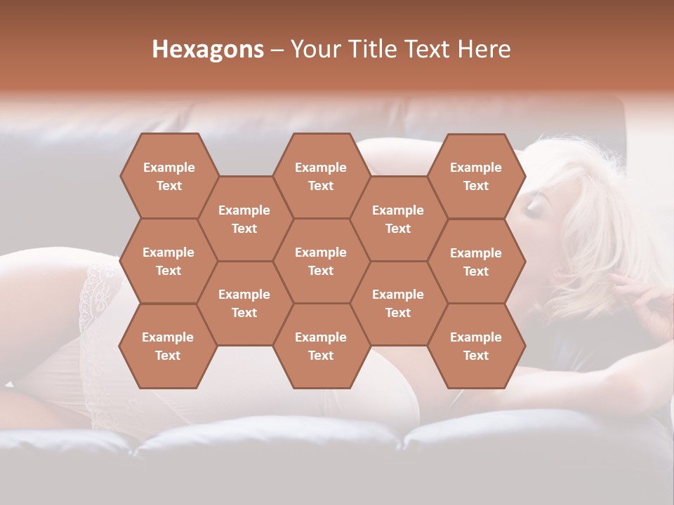 Background Belly Leg PowerPoint Template