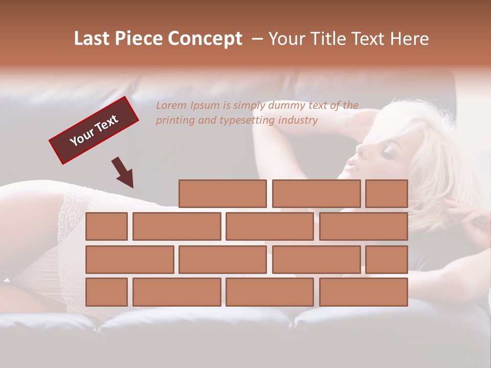 Background Belly Leg PowerPoint Template