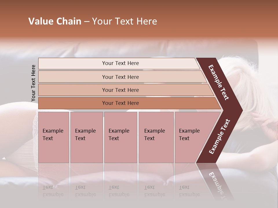 Background Belly Leg PowerPoint Template