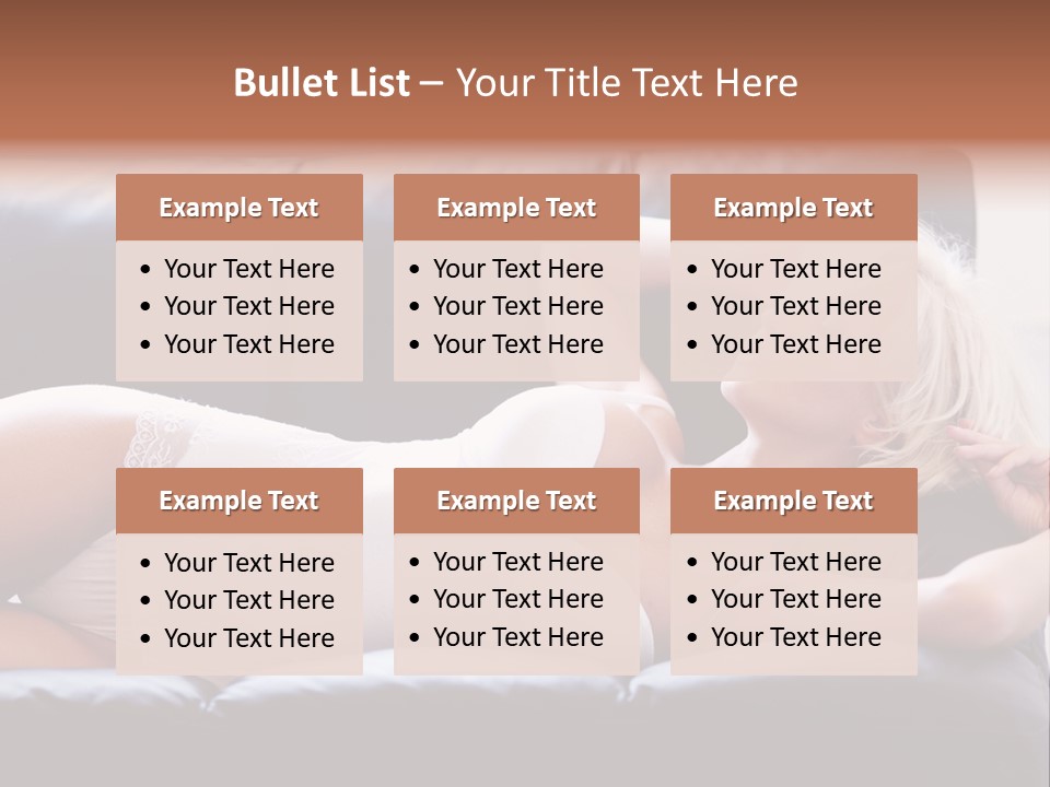 Background Belly Leg PowerPoint Template