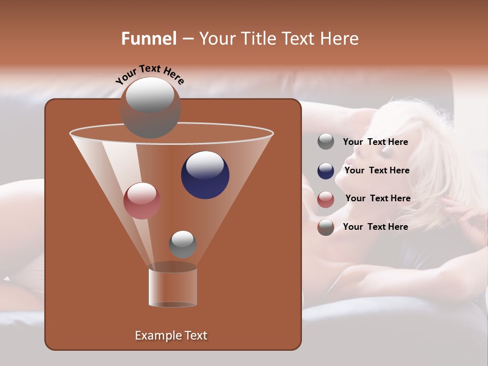 Background Belly Leg PowerPoint Template