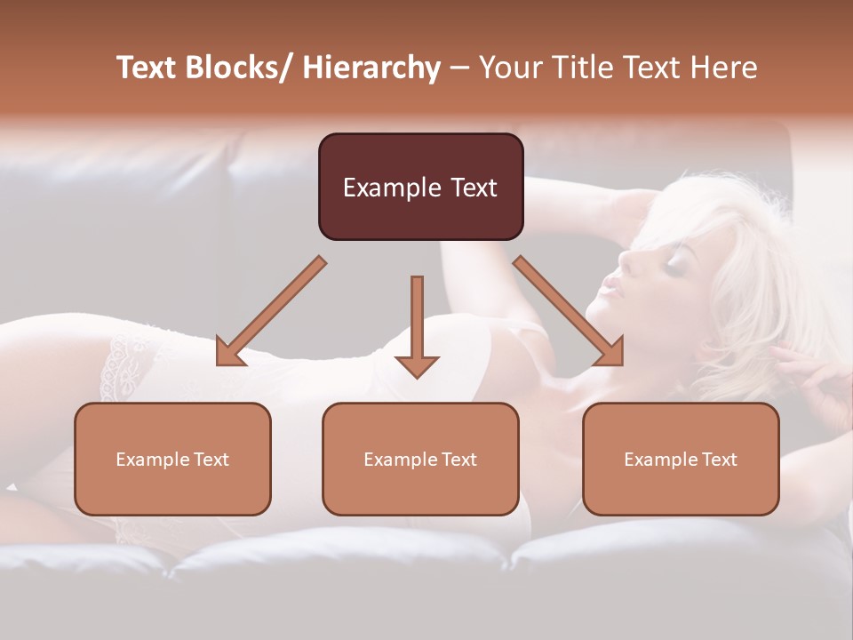 Background Belly Leg PowerPoint Template