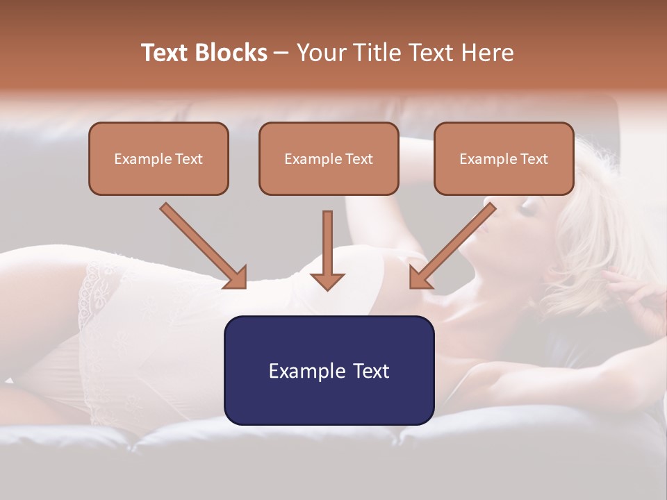 Background Belly Leg PowerPoint Template