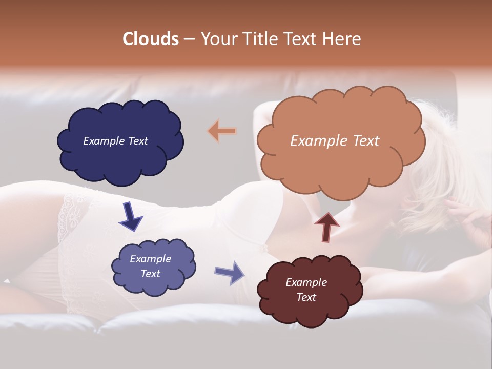 Background Belly Leg PowerPoint Template