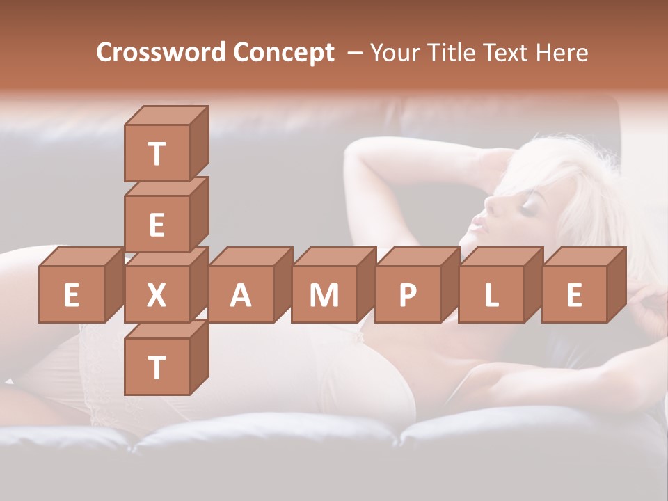 Background Belly Leg PowerPoint Template