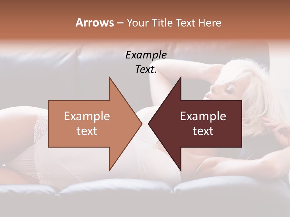 Background Belly Leg PowerPoint Template