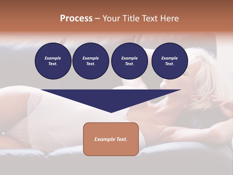 Background Belly Leg PowerPoint Template