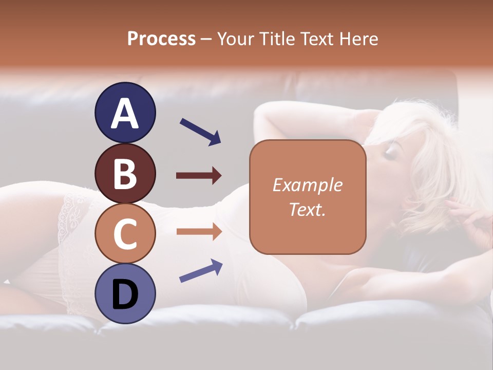 Background Belly Leg PowerPoint Template