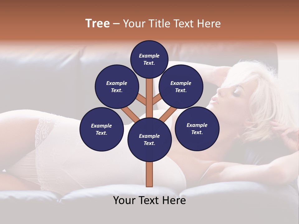 Background Belly Leg PowerPoint Template