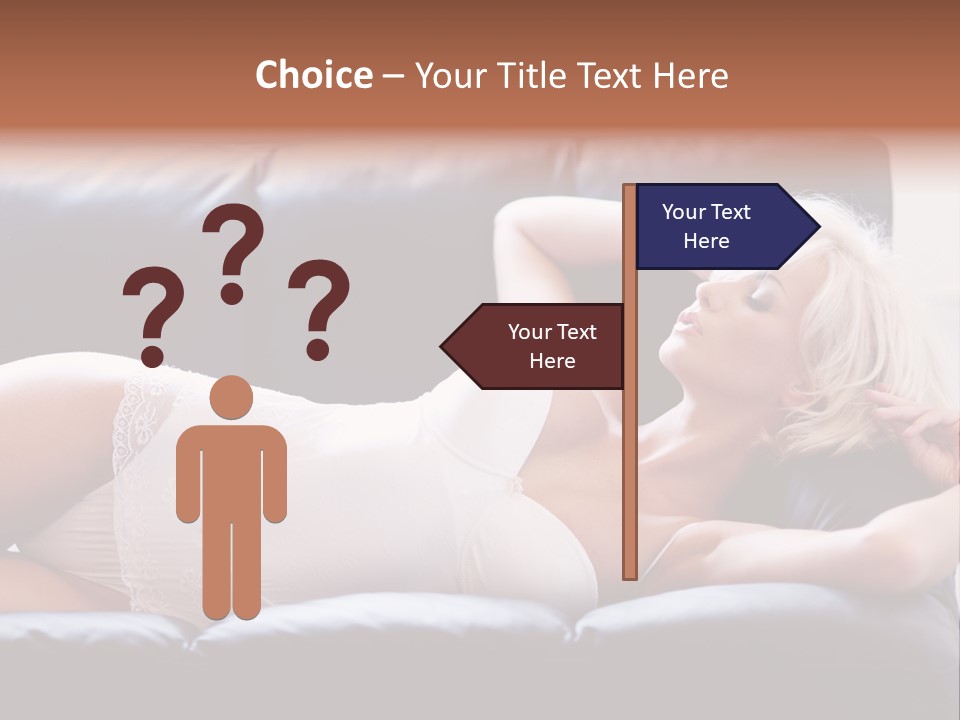 Background Belly Leg PowerPoint Template