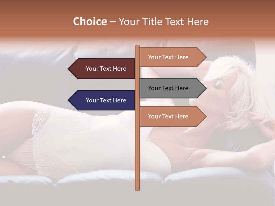 Background Belly Leg PowerPoint Template