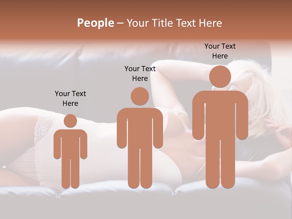 Background Belly Leg PowerPoint Template