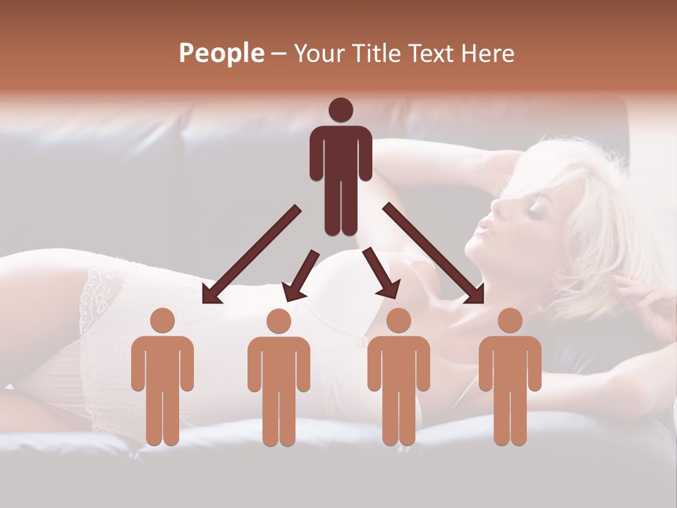 Background Belly Leg PowerPoint Template