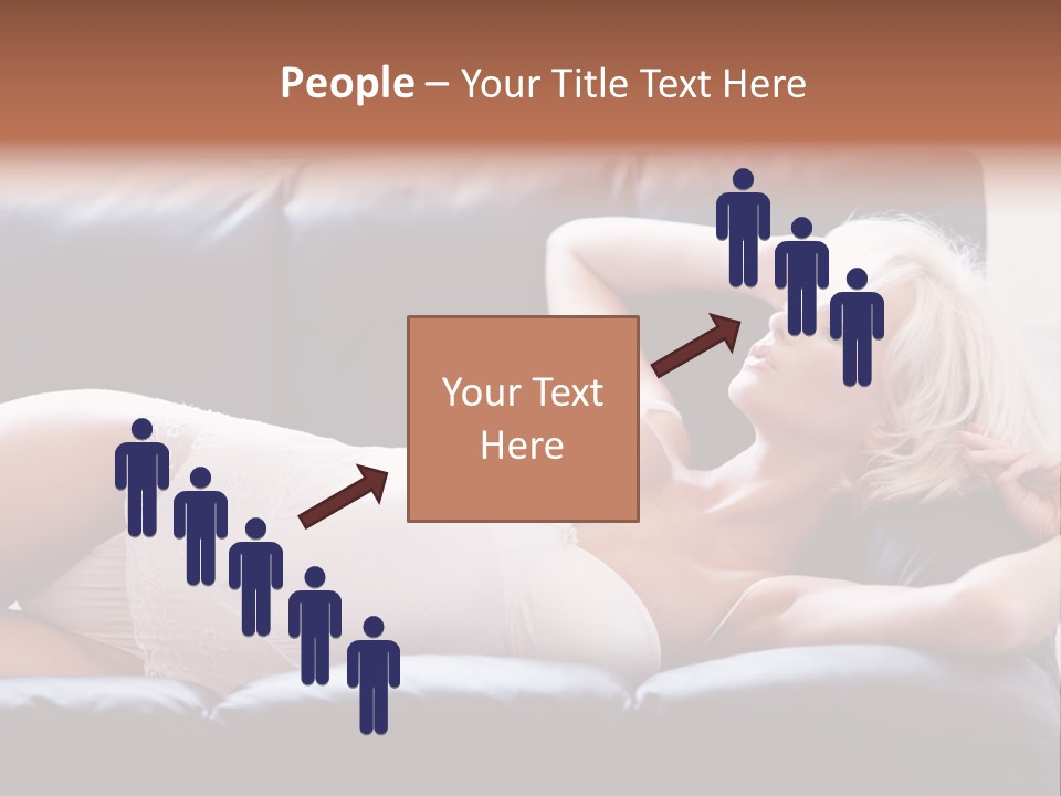 Background Belly Leg PowerPoint Template