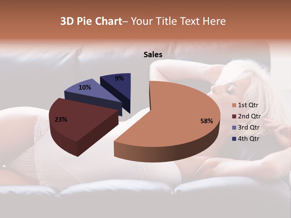 Background Belly Leg PowerPoint Template