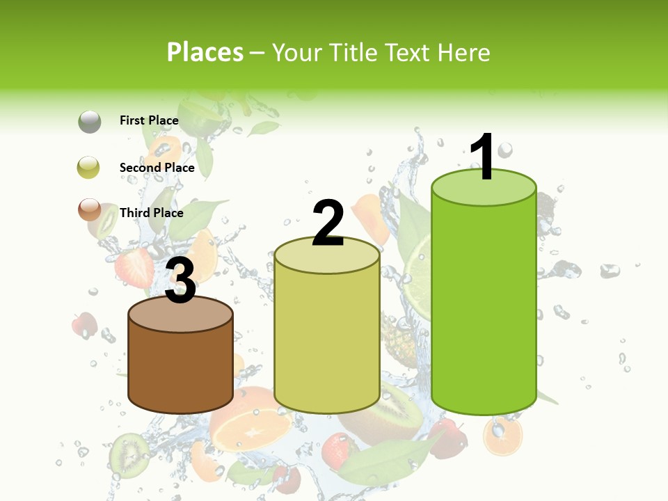 Blackberry Abstract Segment PowerPoint Template