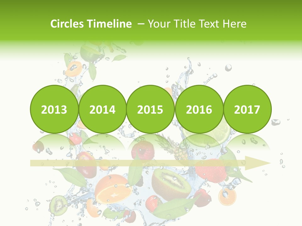 Blackberry Abstract Segment PowerPoint Template