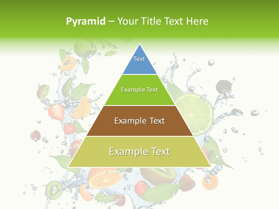 Blackberry Abstract Segment PowerPoint Template