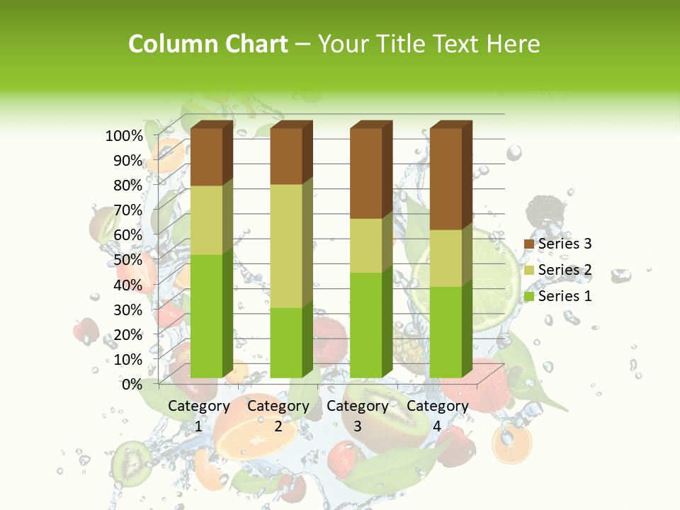 Blackberry Abstract Segment PowerPoint Template