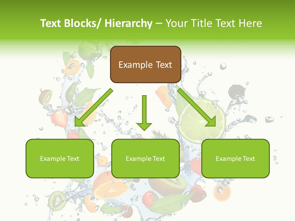 Blackberry Abstract Segment PowerPoint Template