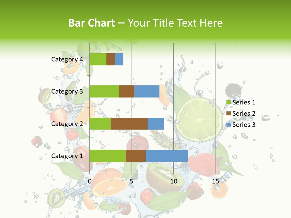Blackberry Abstract Segment PowerPoint Template