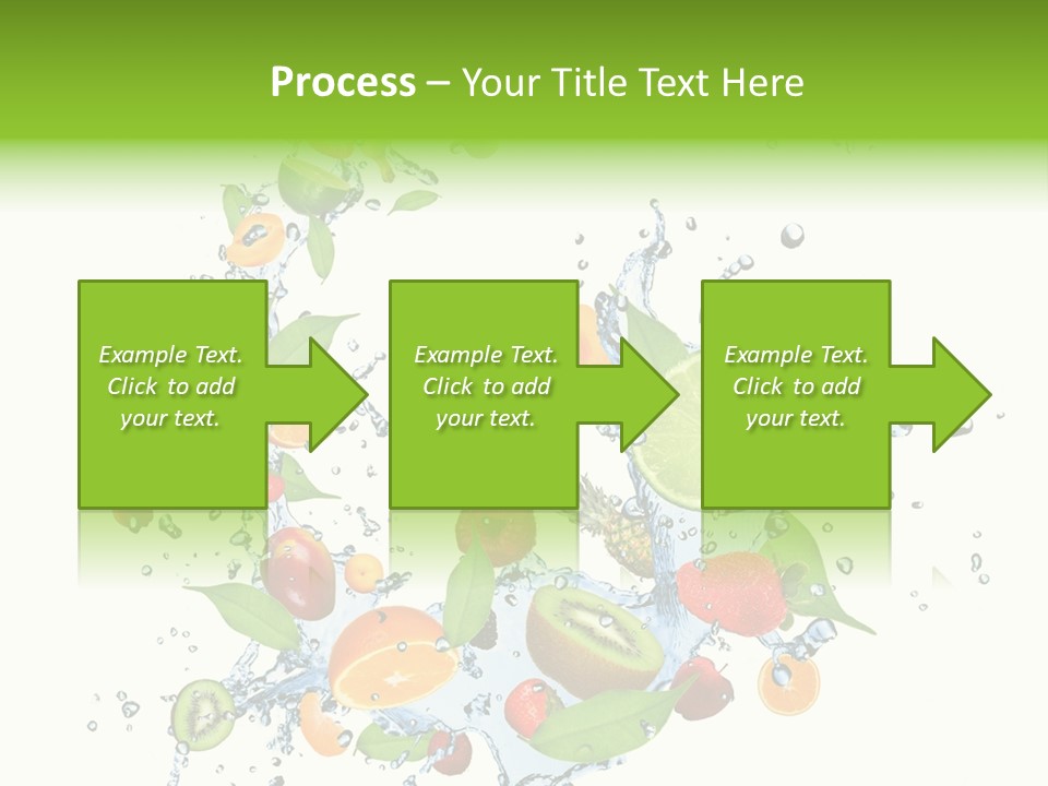 Blackberry Abstract Segment PowerPoint Template