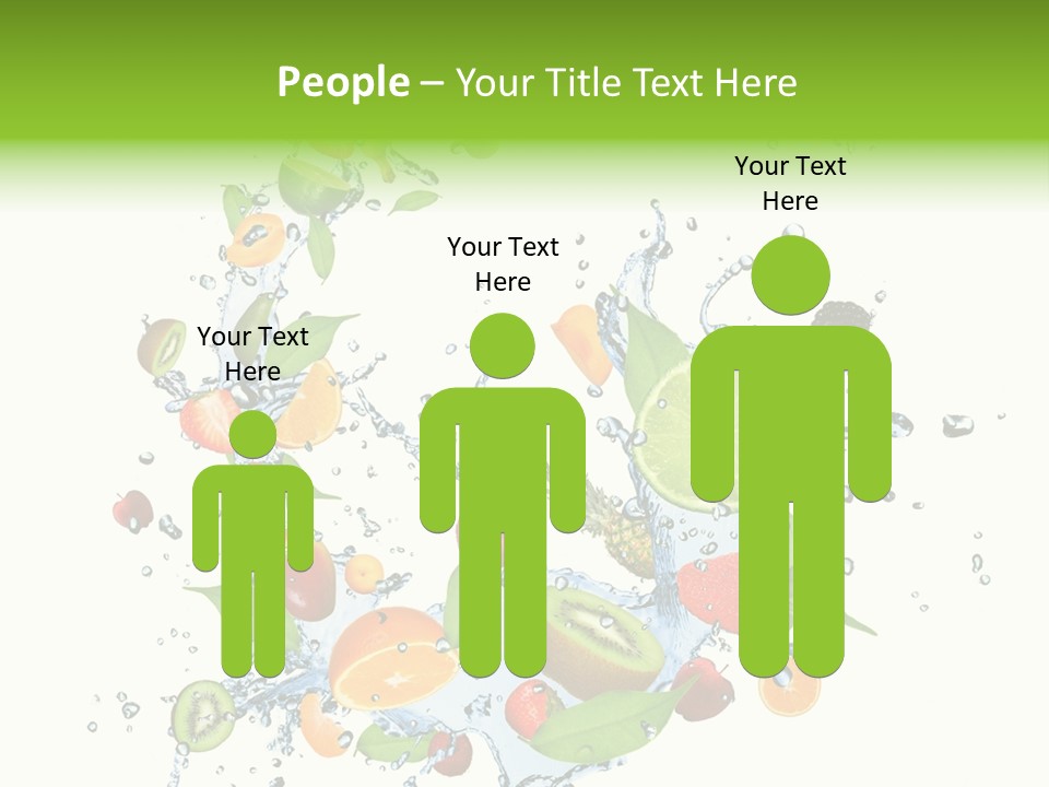 Blackberry Abstract Segment PowerPoint Template