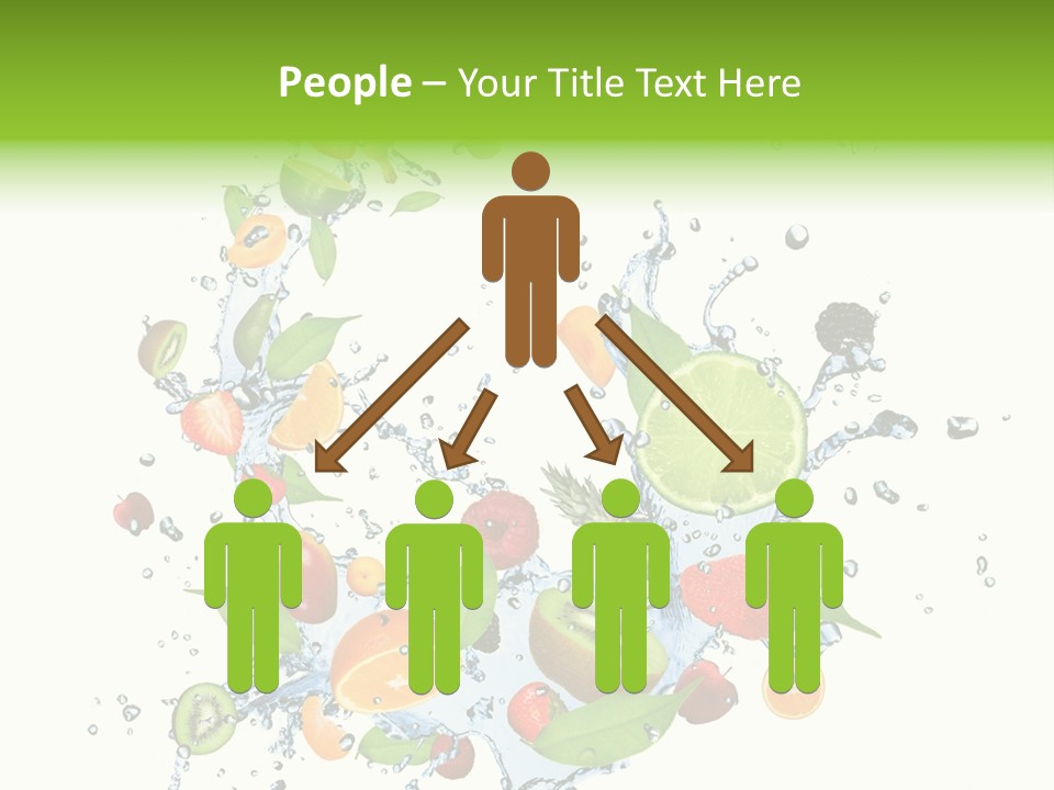 Blackberry Abstract Segment PowerPoint Template