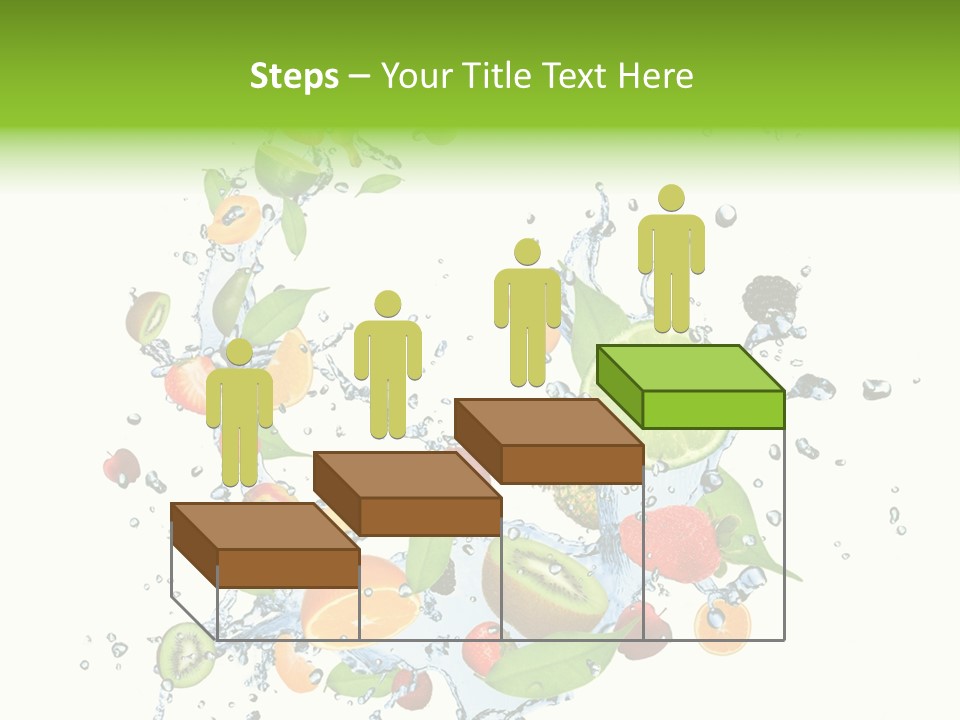 Blackberry Abstract Segment PowerPoint Template