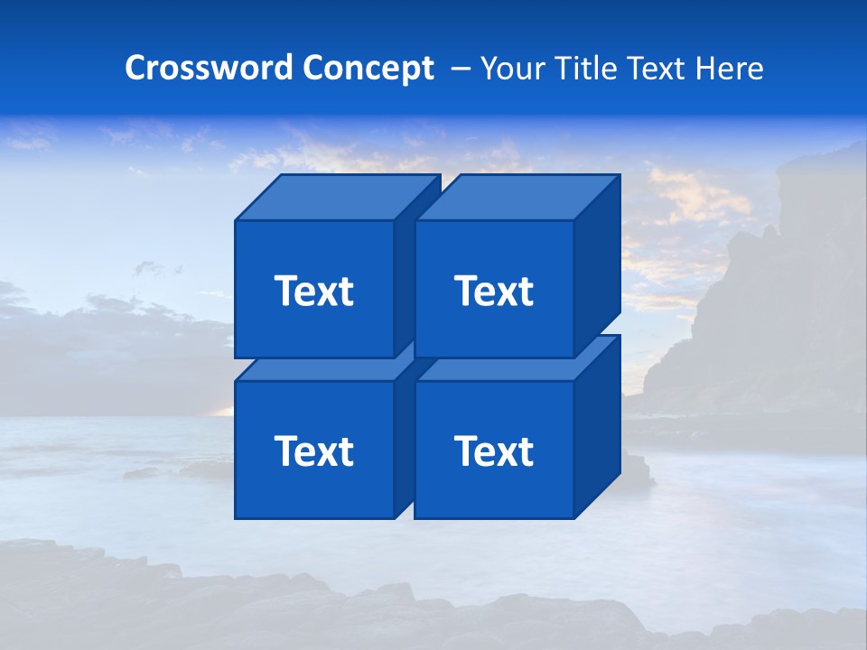 Coast Site Marine PowerPoint Template