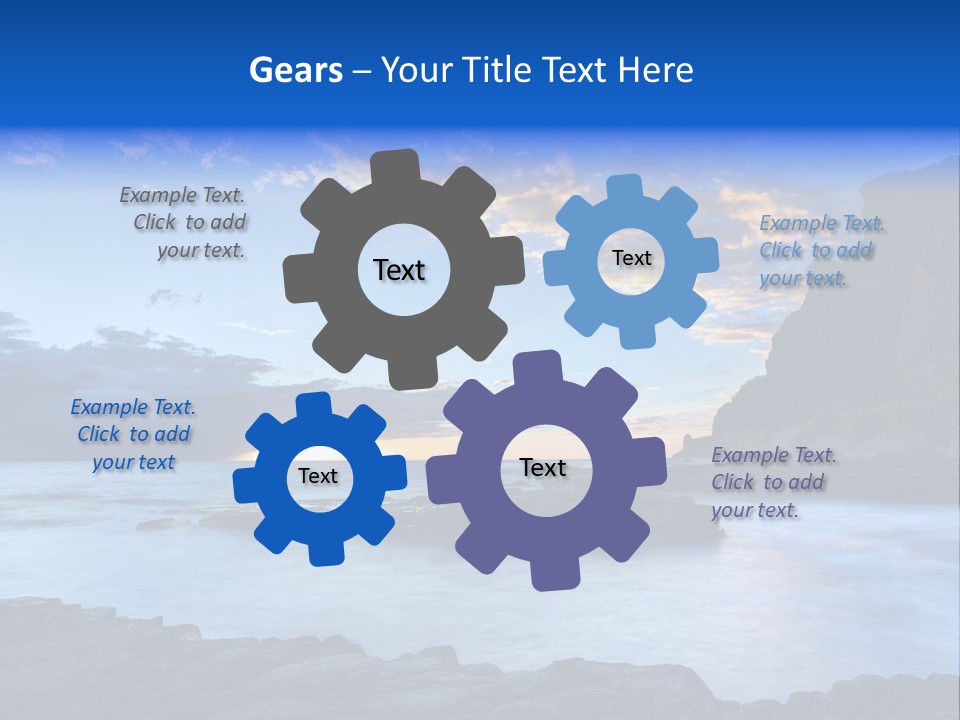 Coast Site Marine PowerPoint Template