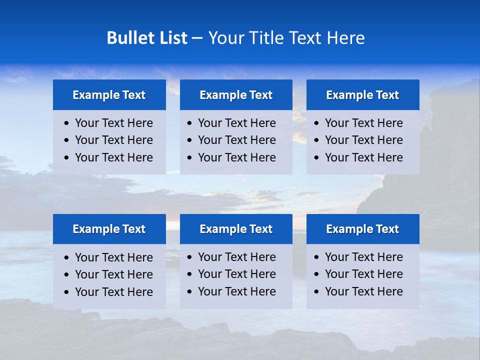 Coast Site Marine PowerPoint Template