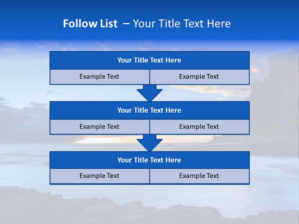 Coast Site Marine PowerPoint Template