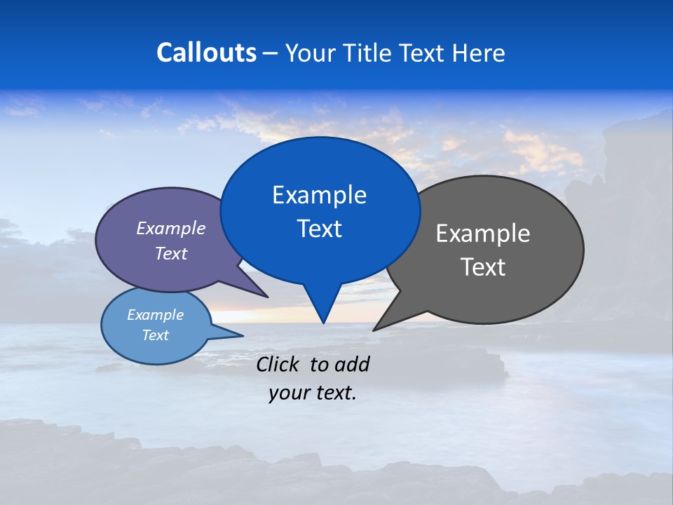 Coast Site Marine PowerPoint Template
