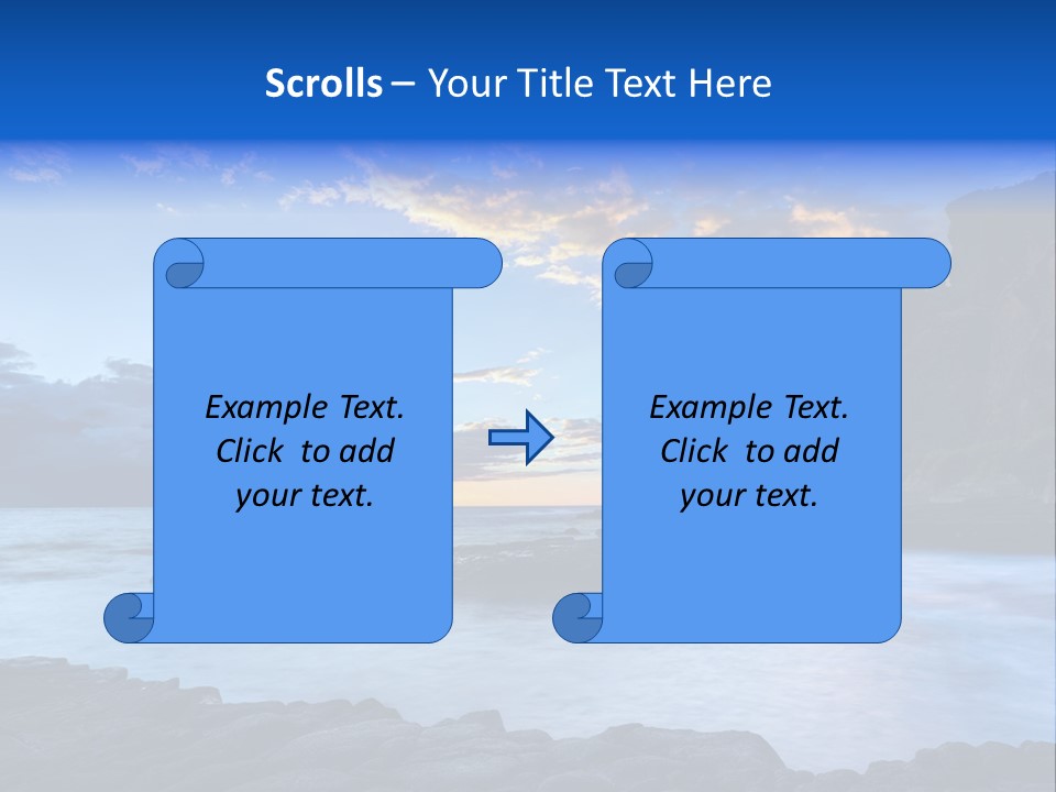 Coast Site Marine PowerPoint Template
