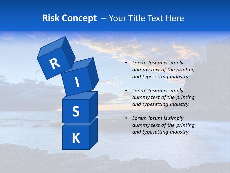 Coast Site Marine PowerPoint Template